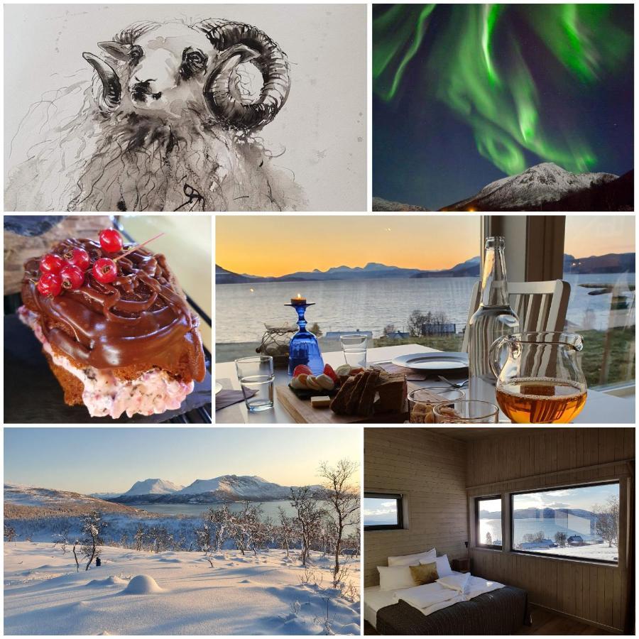 Yggdrasil Farmhotel Retreat, Spa & Yoga Straumsbukta ภายนอก รูปภาพ